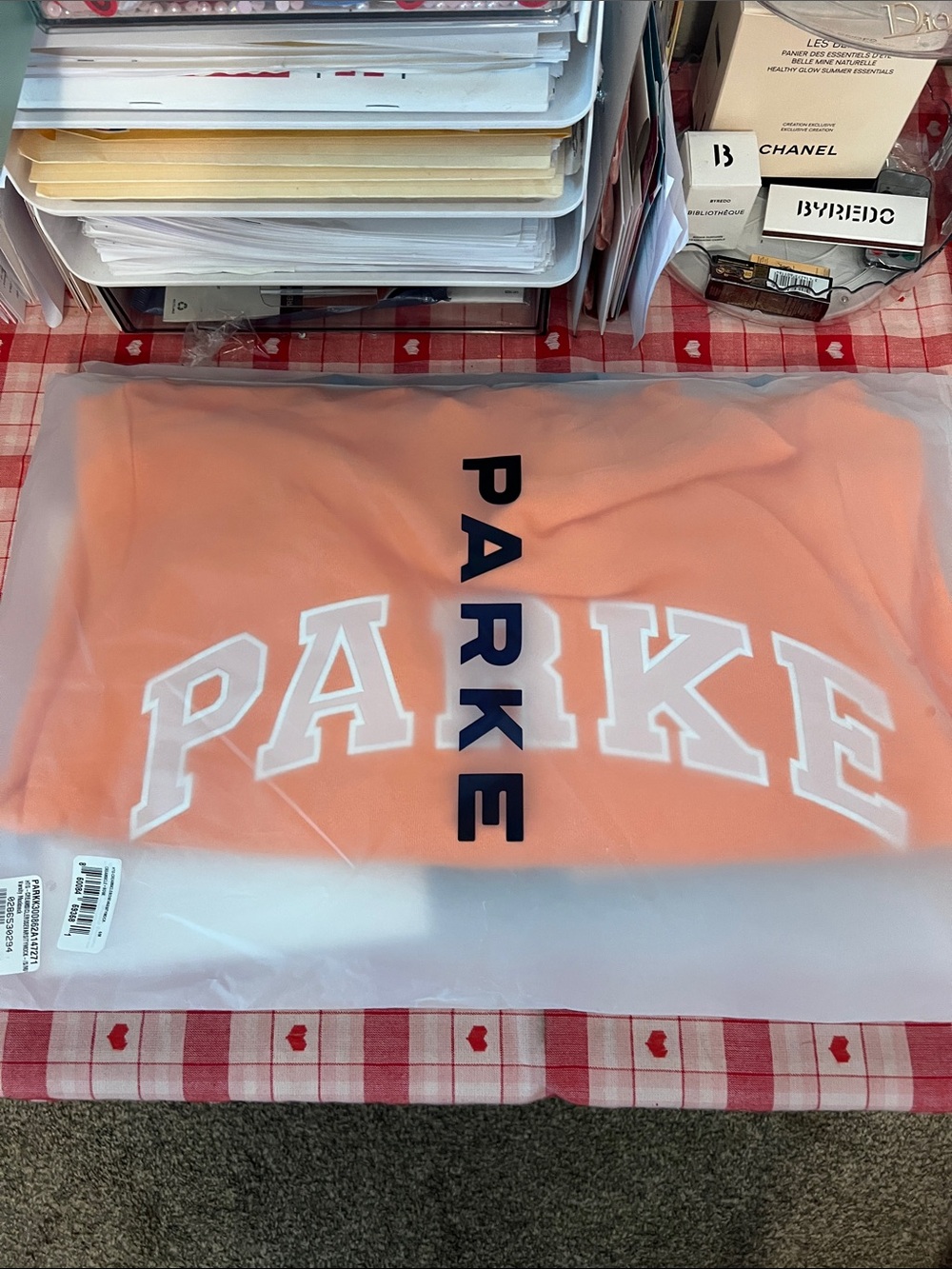 PARKE Creamsicle Mockneck in S/M
